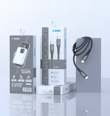 1.2M USB-C to USB-C Cable – Fast Charging & 480Mbps Data, Nylon Braided