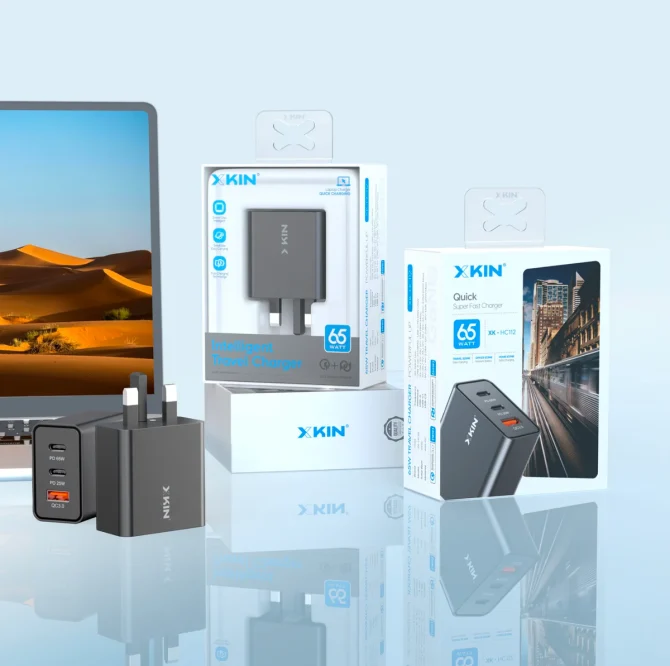 XKIN 65W TRAVEL CHARGER