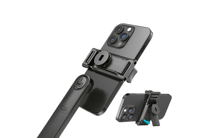 Xkin Long Selfie Quadrapod – Extendable Selfie Stick Tripod with Wireless Remote - Image 4