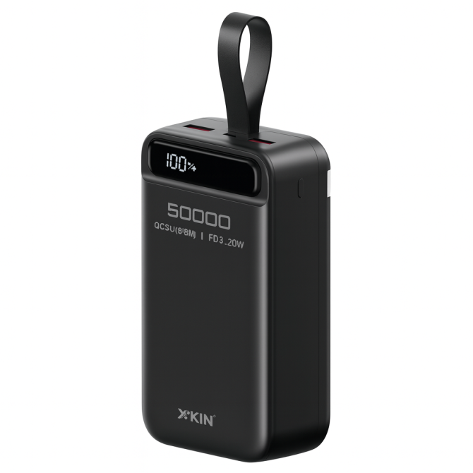 Xkin Power Bank with Fast Charging | LED Lamp - Image 6