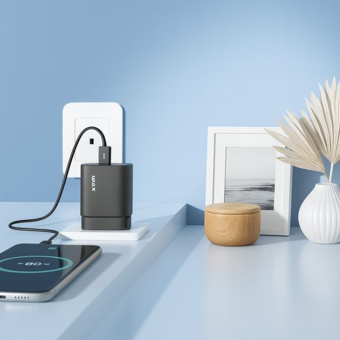 Xkin 45W USB-C Charger with Cable – Fast PD Wall Adapter for Laptops, Tablets & Phones - Image 2