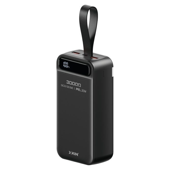 Xkin Power Bank with Fast Charging | LED Lamp