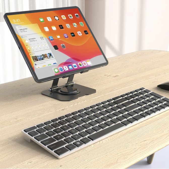 Xkin iPad Desk Stand – Adjustable Tablet Holder for Desk, Office & Home - Image 2