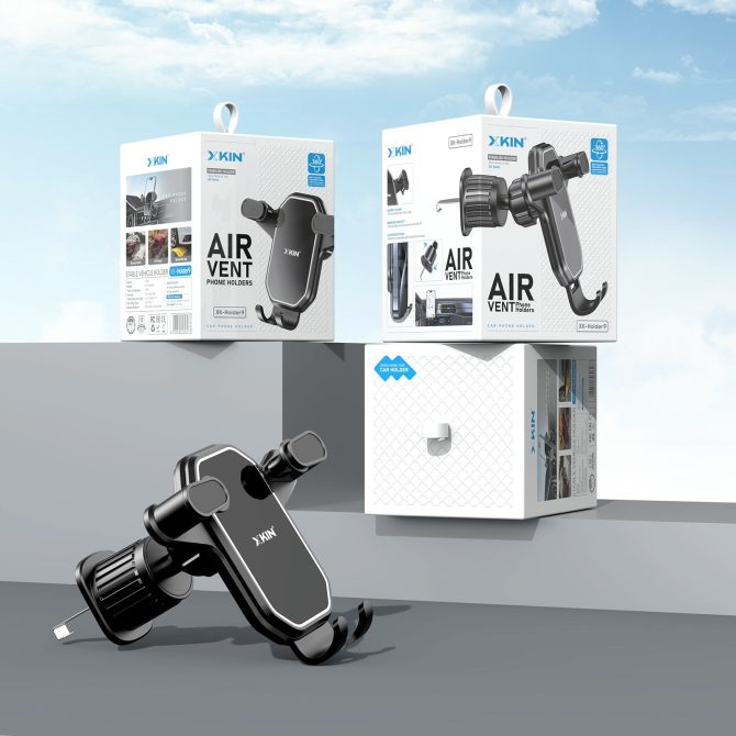 Xkin Air Vent Car Phone Holder – Stable 360° Adjustable Hands-Free Mount - Image 6