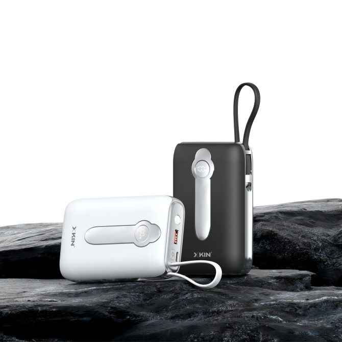Xkin 20000mAh Power Bank with Built-in Cables | Fast Charging - Image 5