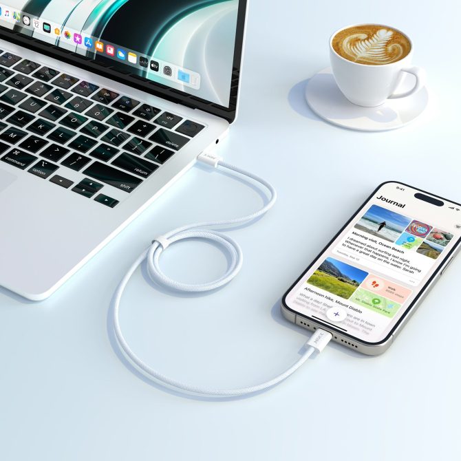 Xkin USB-C to USB-C 60W Cable – Fast Charging & High-Speed Data Sync Durable Cord - Image 4