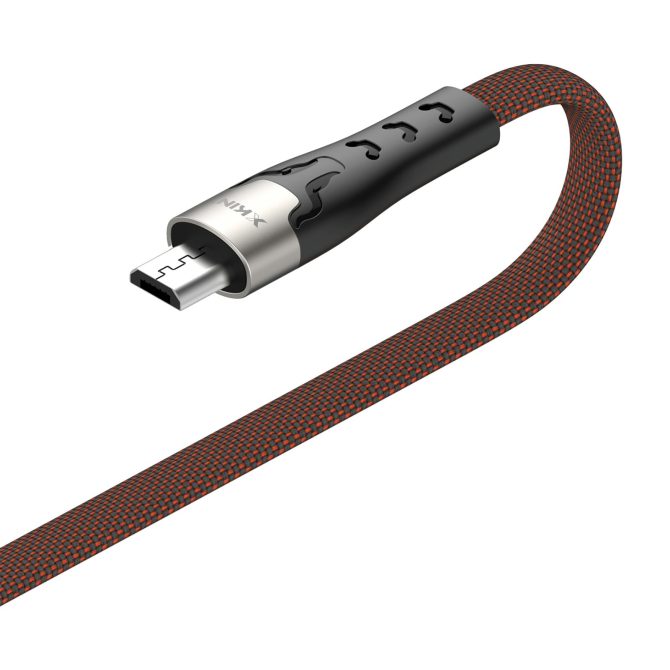 Xkin USB to Micro USB Braided Cable – Fast Charging & Data Sync Durable Cord - Image 3