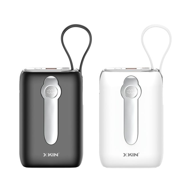 Xkin 20000mAh Power Bank with Built-in Cables | Fast Charging - Image 2