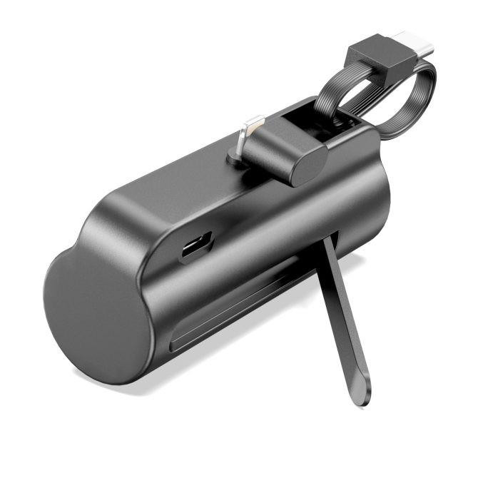 Xkin Super Mini 5000mAh Power Bank with Built-in Cable - Image 7