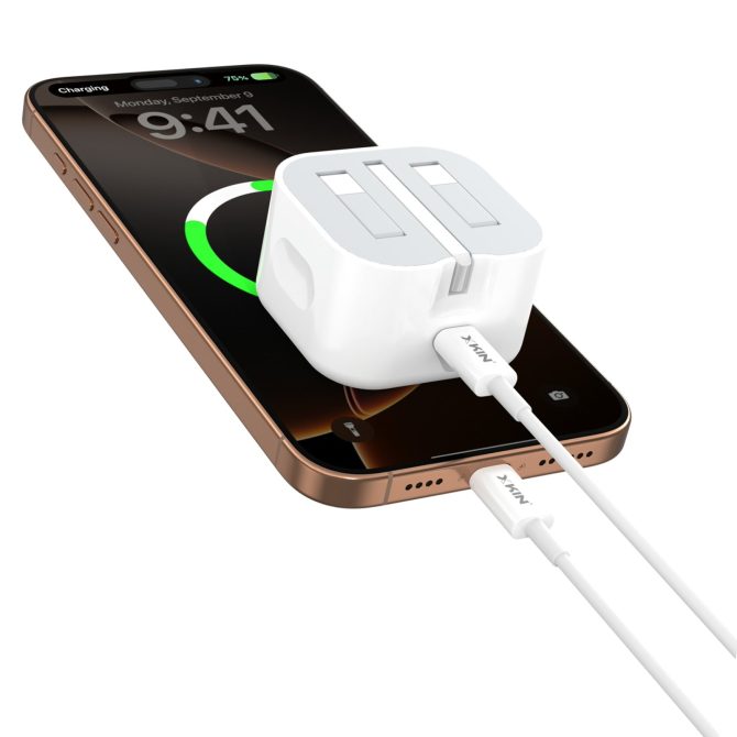 Xkin USB-C 20W Adapter – Fast Charging Power Delivery Wall Charger - Image 2