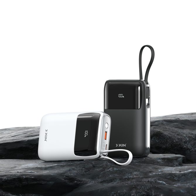 Xkin Ultra Fast 20000mAh Power Bank | Built-in Cables - Image 2