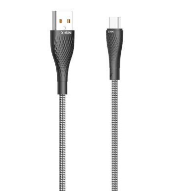 Xkin USB-A to USB-C 3A Cable – Fast Charging & High-Speed Data Sync Durable Cord