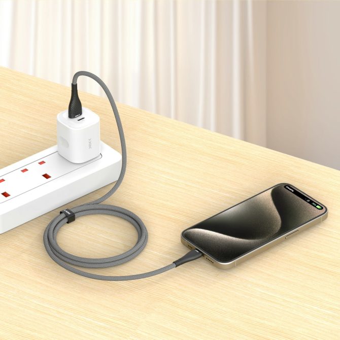 Xkin USB-A to USB-C 3A Cable – Fast Charging & High-Speed Data Sync Durable Cord - Image 4