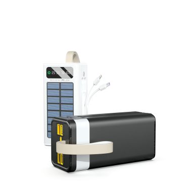 Xkin 40000mAh Super Fast 45W Power Bank with Built-in Cables | LED Light